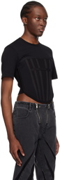 Dion Lee Black Corset T-Shirt