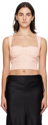 GUIZIO Pink Gemma Tank Top