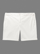 Orlebar Brown - Bulldog Cotton-Blend Corduroy Shorts - White