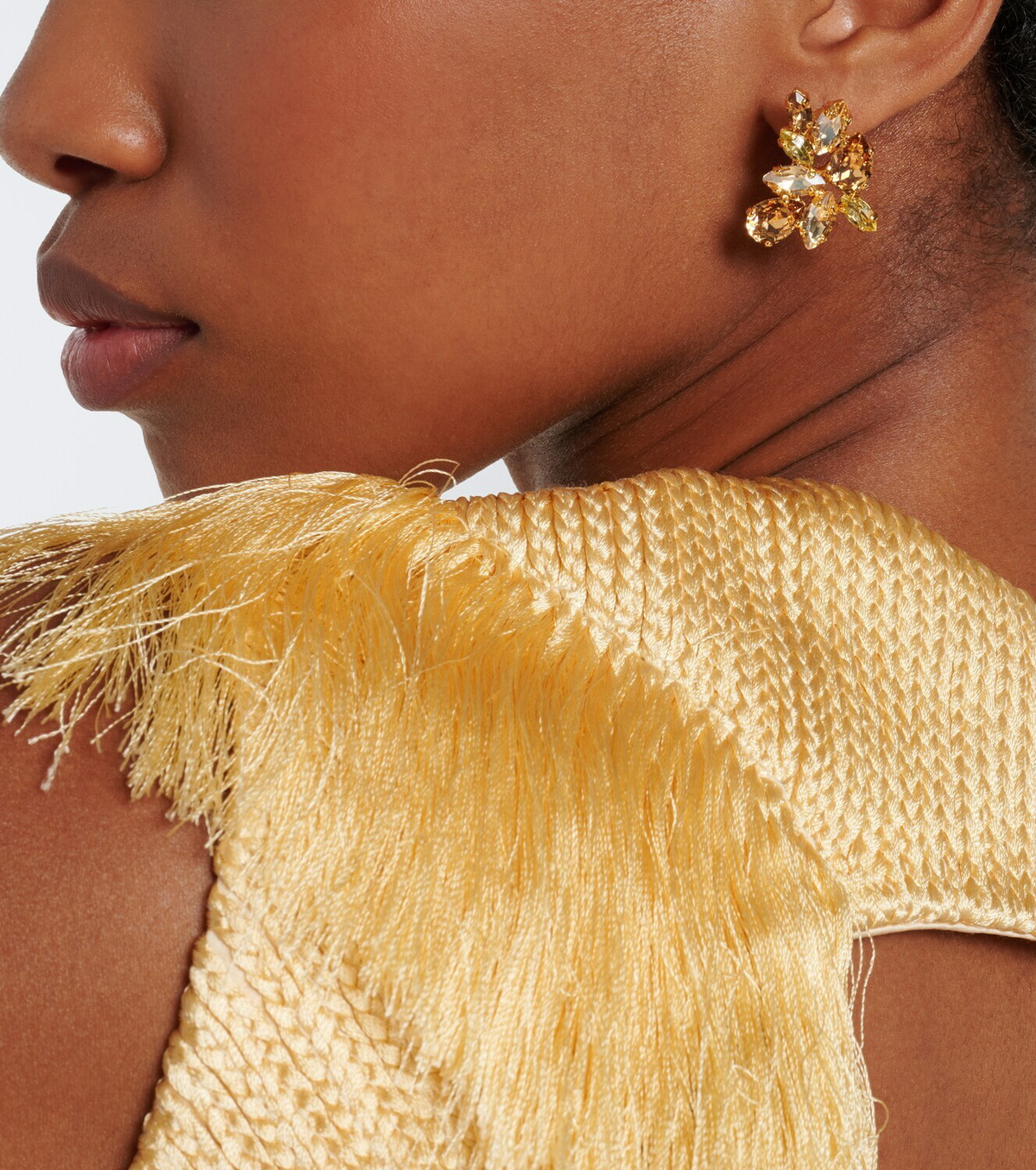 Jennifer Behr Octavia embellished earrings