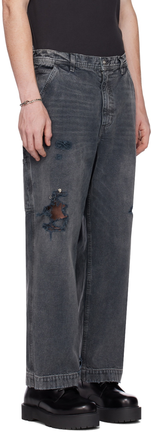 Enfants Riches Déprimés Black Paint Jeans
