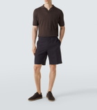 Zegna Linen Bermuda shorts