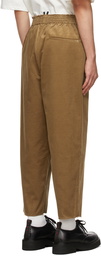 Camiel Fortgens Tan Corduroy Grandpa Trousers