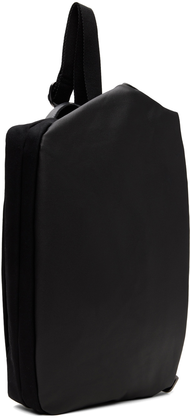 Côte&Ciel Black Riss Coated Canvas Pouch Cote & Ciel
