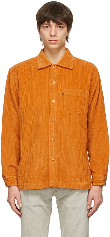 Photo: Levi's Vintage Clothing Orange Corduroy Shirt