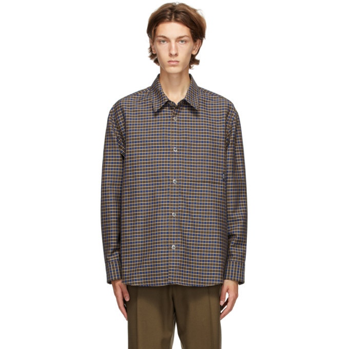 Photo: Solid Homme Blue Check Shirt