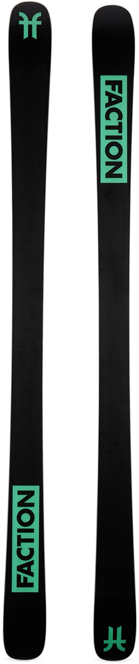 Faction Green & Black Studio 0 Skis