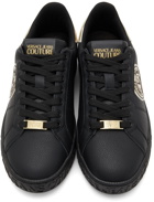 Versace Jeans Couture Black 88 V-Emblem Court Sneakers