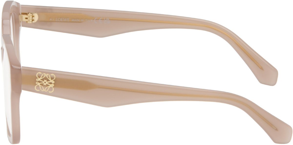 LOEWE Taupe Anagram Glasses
