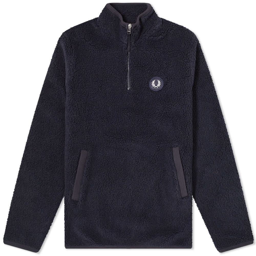 Fred Perry Borg Zip Up Fleece Jacket Fred Perry
