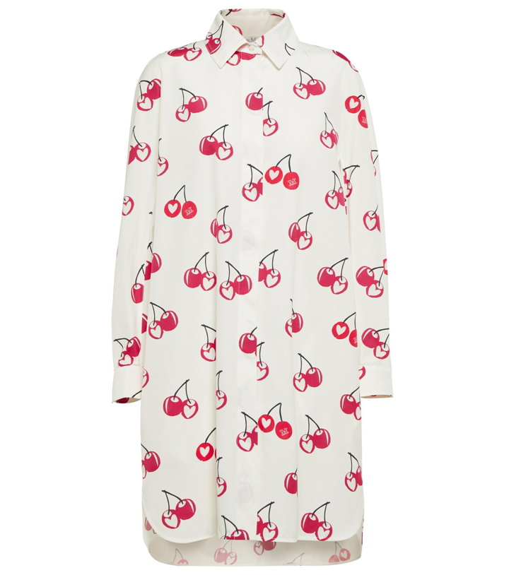 Photo: Max Mara - Osella printed shirt minidress