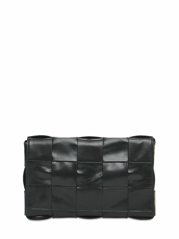 Photo: BOTTEGA VENETA - Intreccio Leather Crossbody Bag