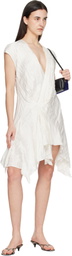 KHAITE Off-White Merith Midi Dress
