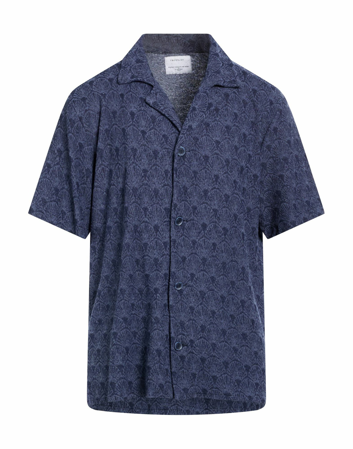 Crossley Mens Shirt in Navy