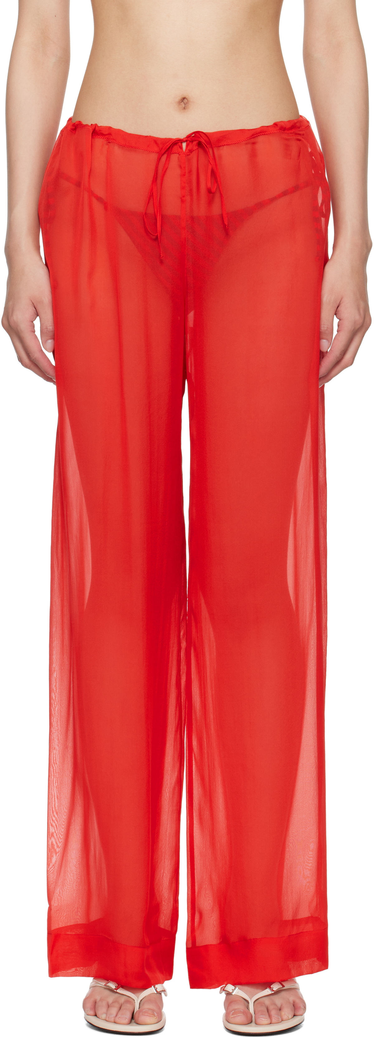 Paloma Wool Red Nag-nag Lounge Pants