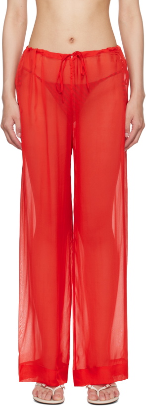 Photo: Paloma Wool Red Nag-nag Lounge Pants