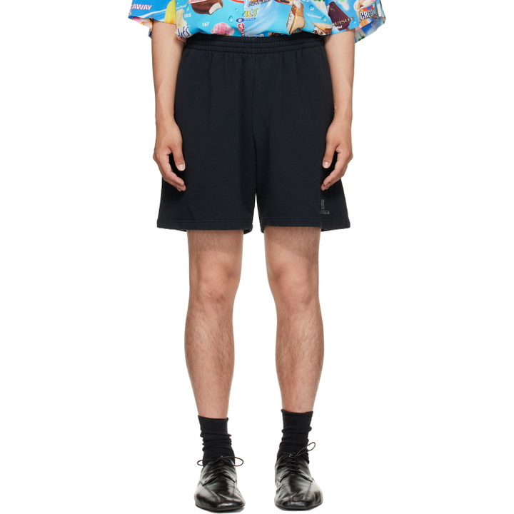 Photo: Balenciaga Black Nano BB Shorts