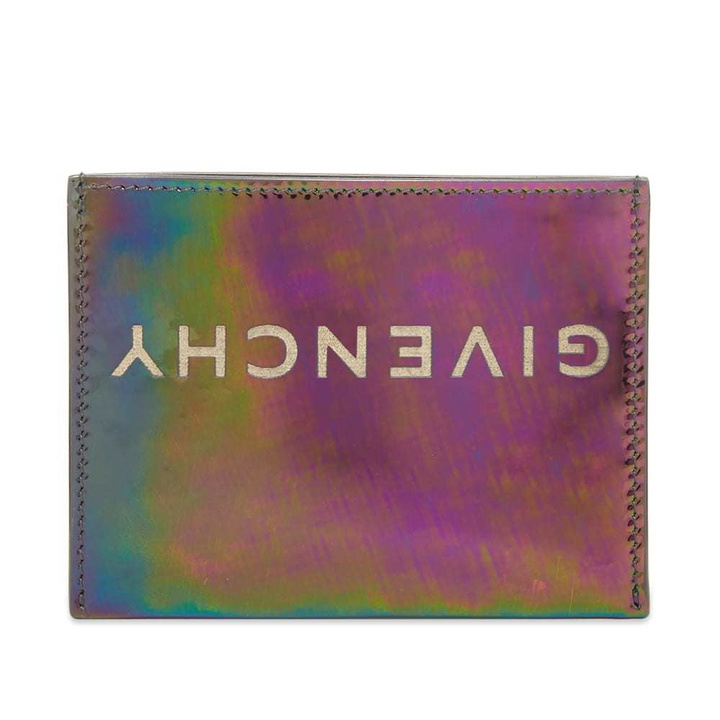 Photo: Givenchy Iridescent Logo Card Holder