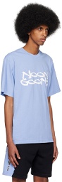 Noon Goons SSENSE Exclusive Blue Sketchbook T-Shirt