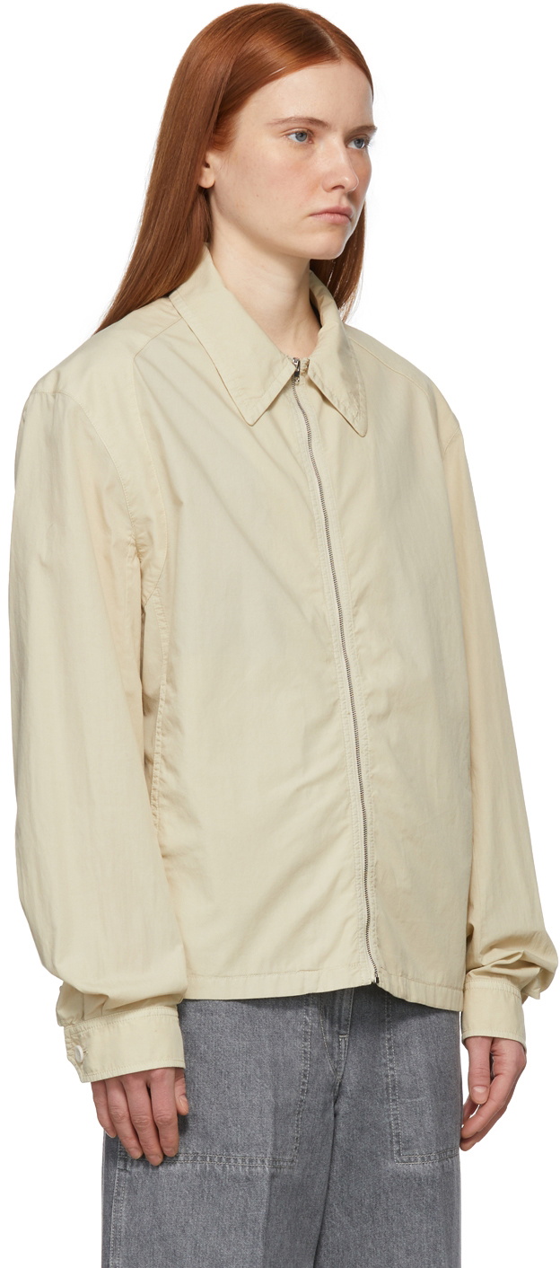 Lemaire Beige 'Shirt Blouson' Jacket Lemaire