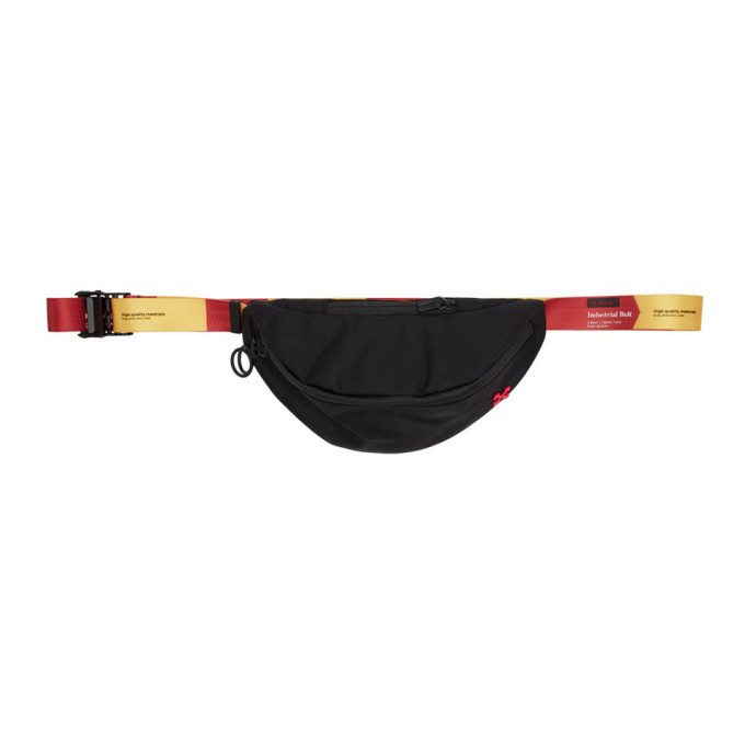 Off White Black Basic Fanny Pack Off White