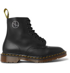 Undercover - Dr. Martens 1460 Printed Leather Boots - Black