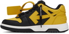 Off-White Black & Yellow Out Of Office Sneakers