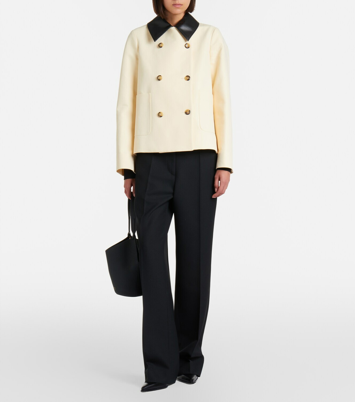 Altuzarra Harburg double-breasted cotton jacket