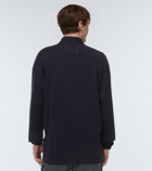 Maison Margiela - Utility cotton and wool hoodie