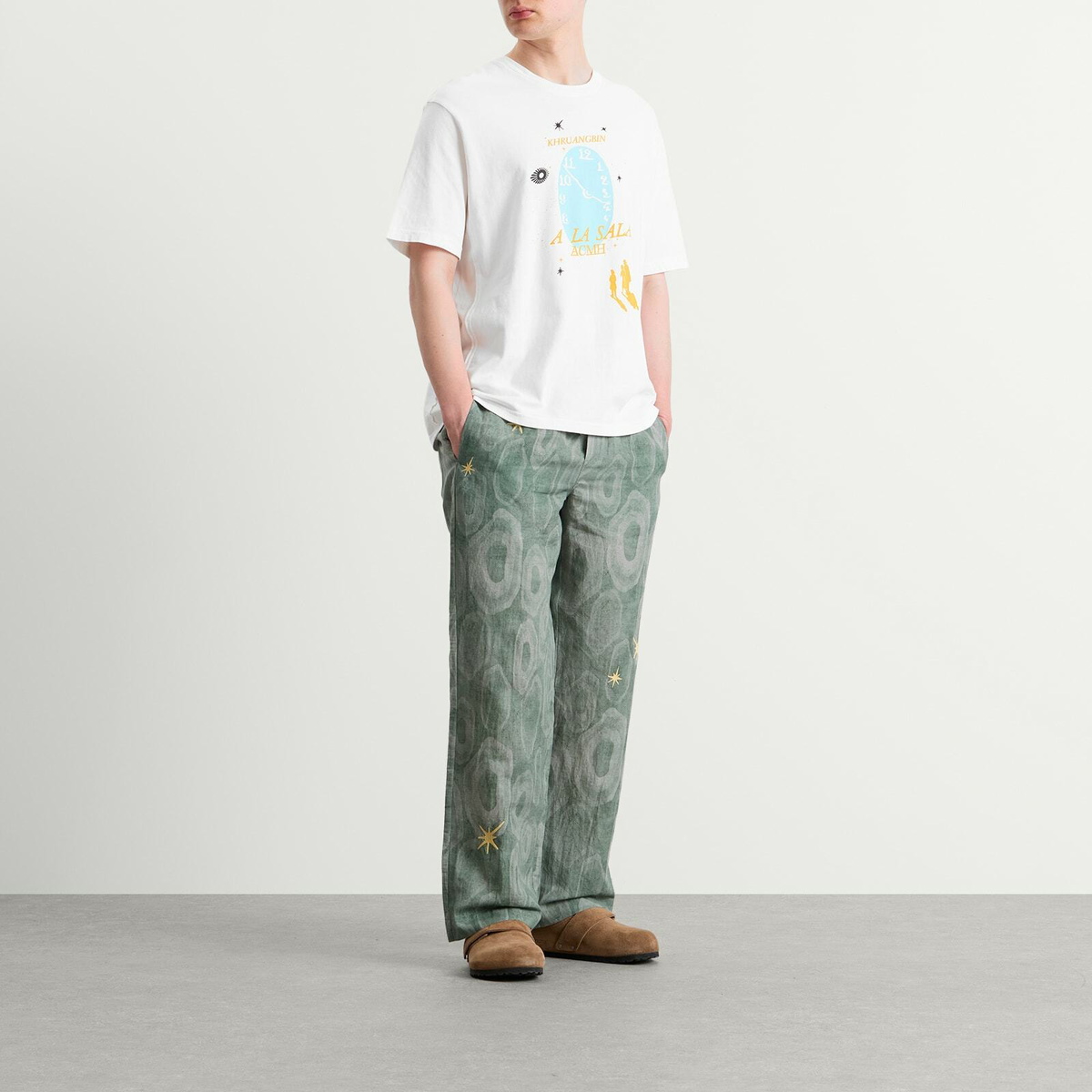 ACMH by Magic Castles Men's x Khruangbin T-Shirt in White