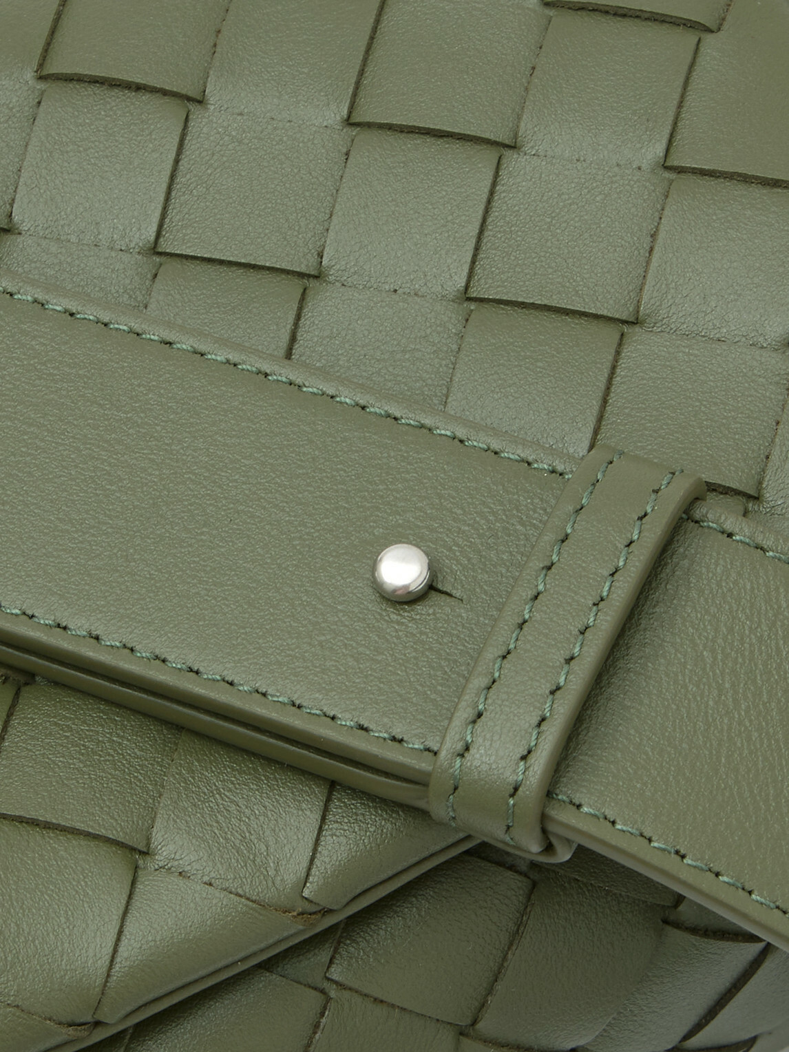 Bottega Veneta - Intrecciato Leather Messenger Bag