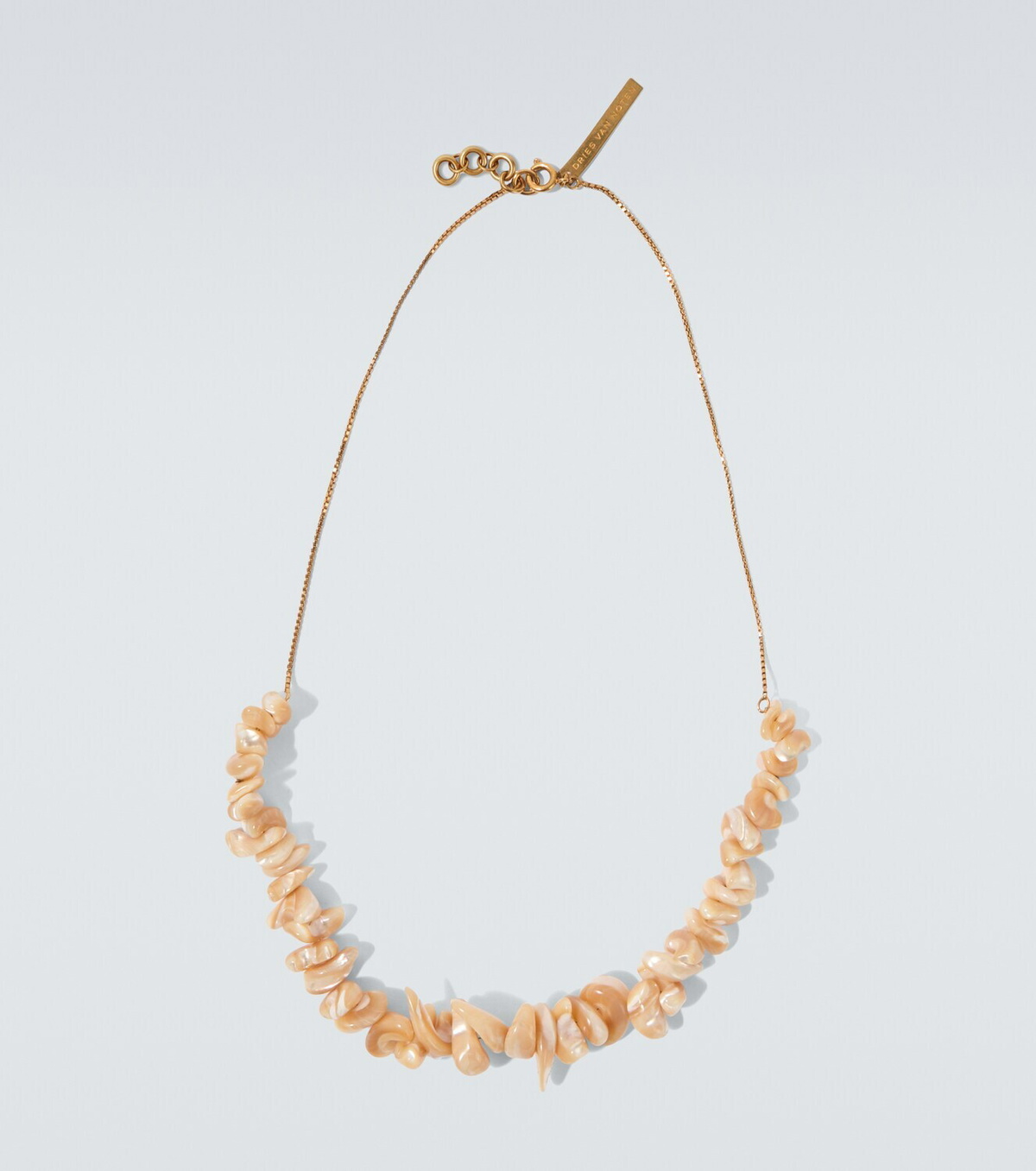 Dries Van Noten Embellished chain necklace