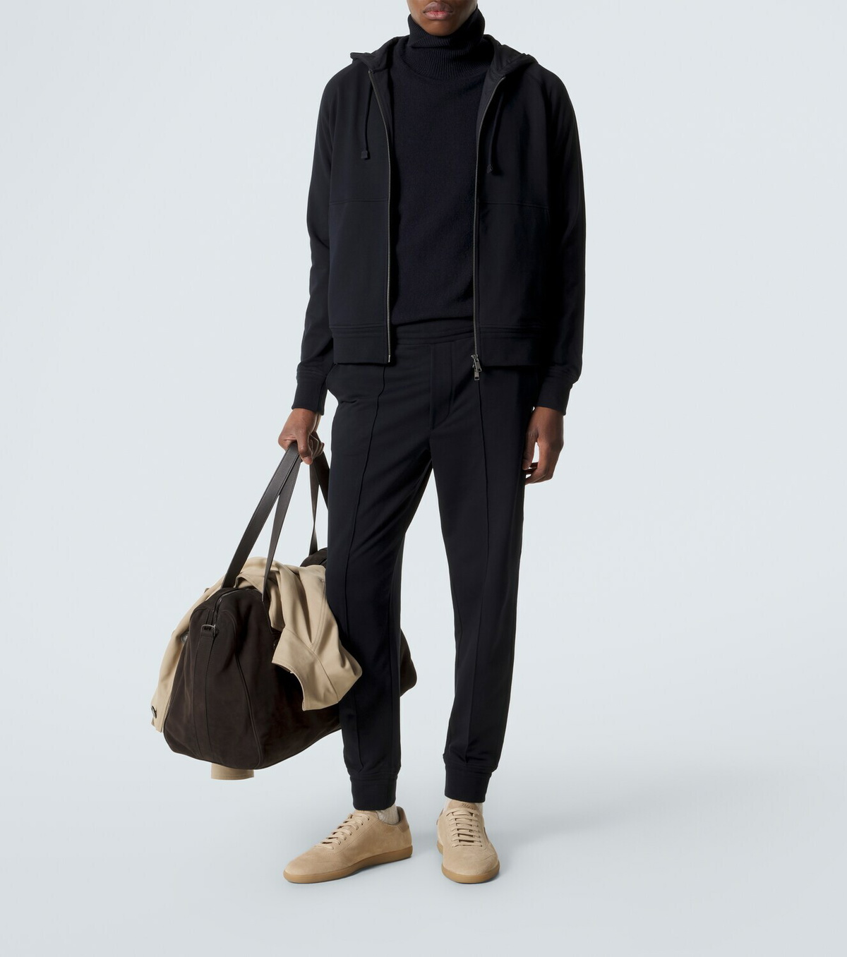 Zegna Cotton-blend sweatpants
