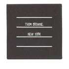 Thom Browne Pebble Grain Single Card Holder