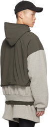 Fear of God ESSENTIALS Gray Bonded Hoodie