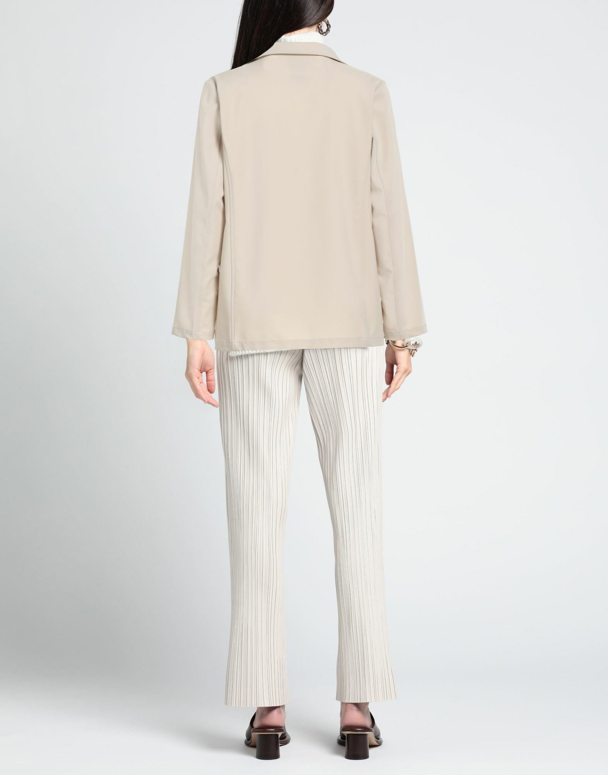 Alessia Santi Womens Blazer in Beige