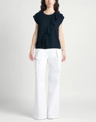 Alessia Santi Womens Top in Navy