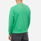 ICECREAM Men's Flock Logo Crew Sweat in Green