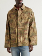 MANAAKI - Niha Camouflage-Print Denim Jacket - Green