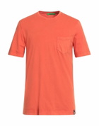 Drumohr Mens T-shirt in Mandarin
