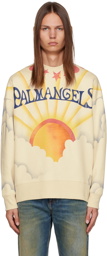 Palm Angels Off-White Palm Sunrise Sweatshirt