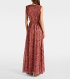 Ulla Johnson Aida ruffled silk-blend chiffon maxi dress