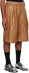 Dries Van Noten Brown Parnell Shorts