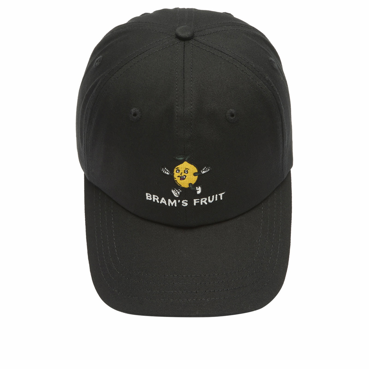 Bram's Fruit Men's Lemon Cap in Black 