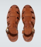Ralph Lauren Purple Label Leather fisherman sandals