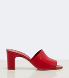 Manolo Blahnik Rapalla leather mules