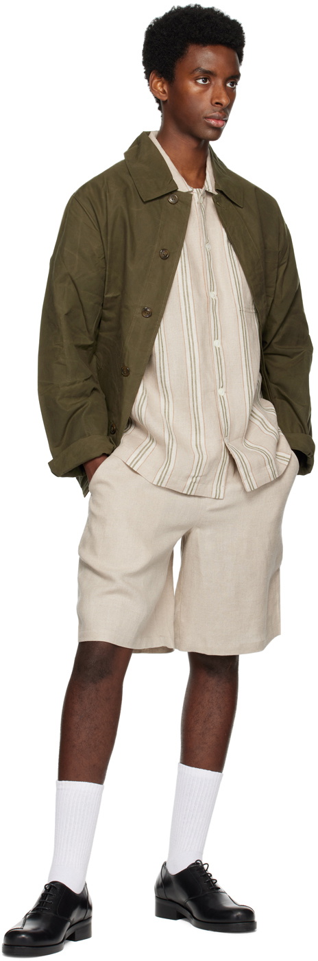 ANOTHER ASPECT Beige Another 3.0 Shorts