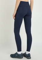 ON Studio Stretch-jersey Cropped Leggings Navy