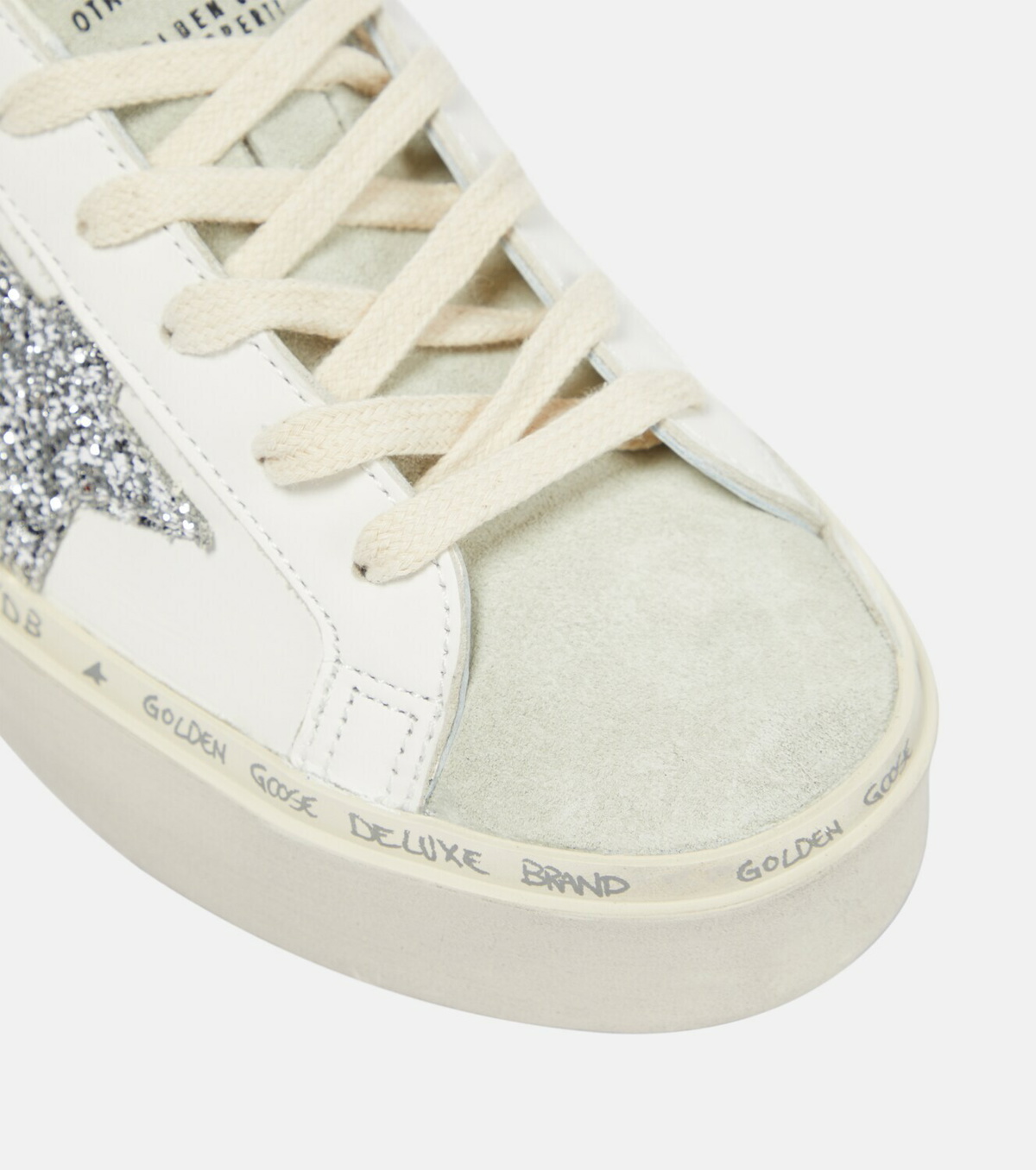 Golden Goose Hi Star leather sneakers