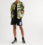 MCQ - Appliquéd Shell Drawstring Shorts - Black
